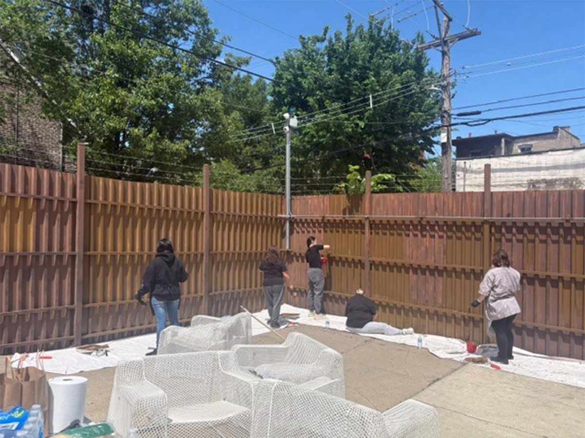 HHRA team at Covenant House volunteer day